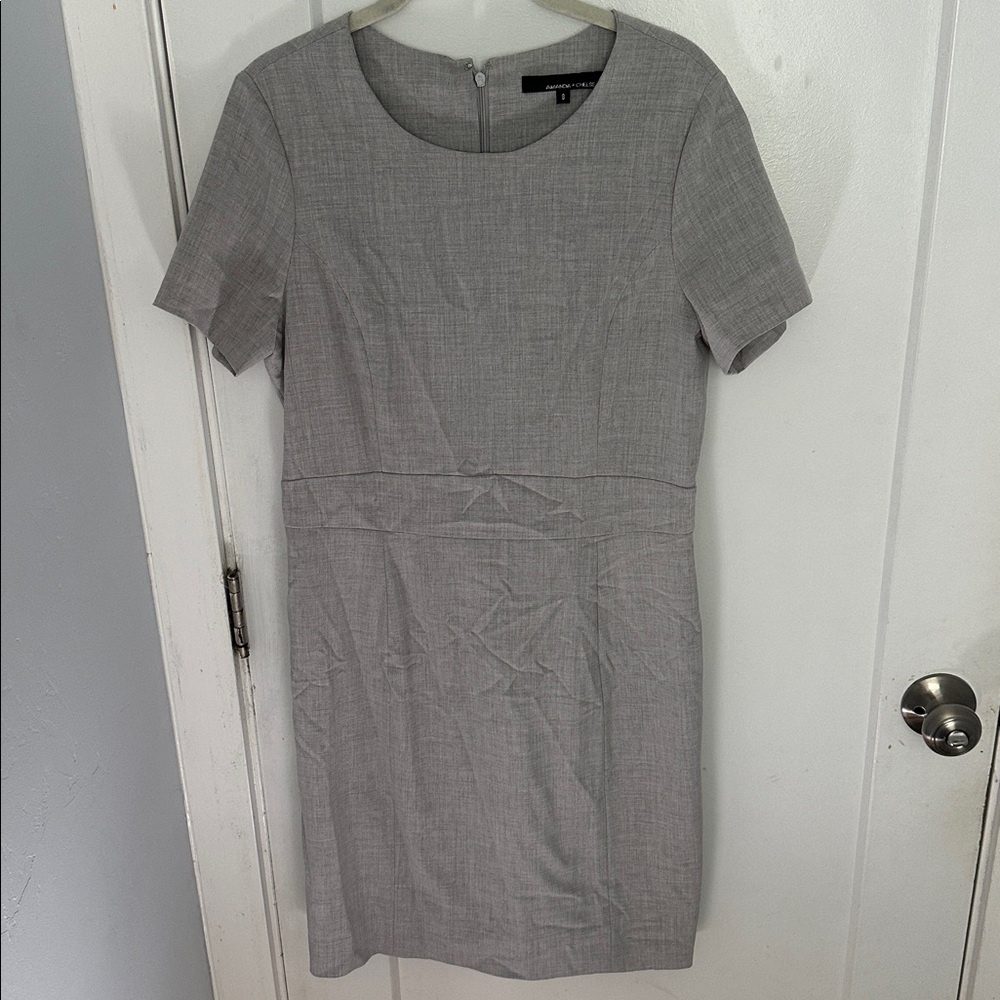 Amanda & Chelsea Light Gray Dress
